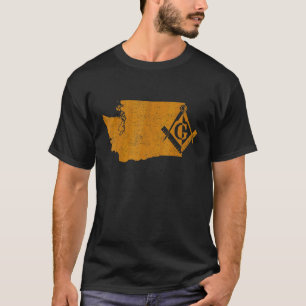 Camiseta Washington Masons Grand Lodge Freemason D.
