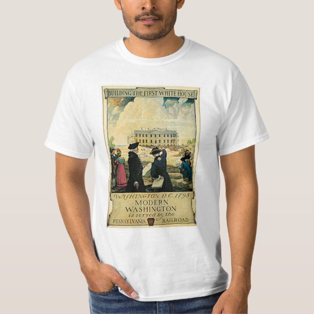 Camiseta Washington Moderna (Frente)