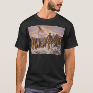 Camiseta Washington na forja do vale por Edward P. Moran