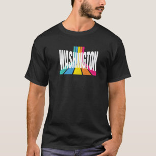Camiseta Washington Retro Strips Legal Par Local de Washing