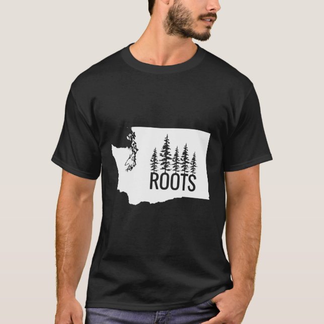Camiseta Washington Roots Long Sleeve T Shirt (Frente)