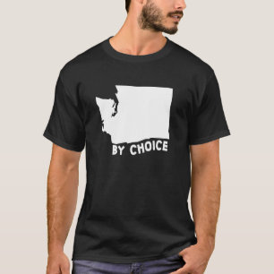 Camiseta Washington State Us Home Map Por Escolha