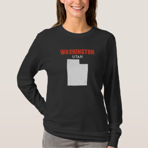 Camiseta Washington Utah EUA Estado América Viagem Utahan