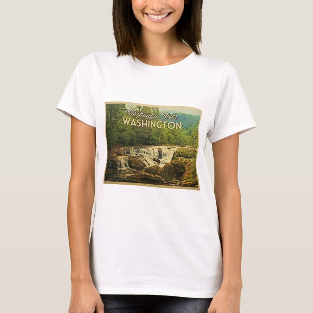 Camiseta Washougal River Washington (Frente)