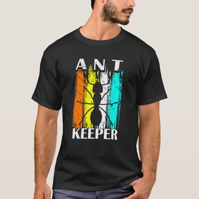 Camiseta Wasp Ant Mantendo O Mantenedor De Insetos (Frente)