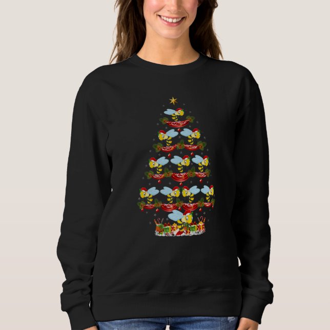Camiseta Wasp  Xmas Holiday Santa Wasp Christmas Tree (Frente)