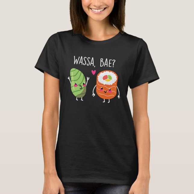 Camiseta Wassa Bae Sushi Casal Wasa (Frente)