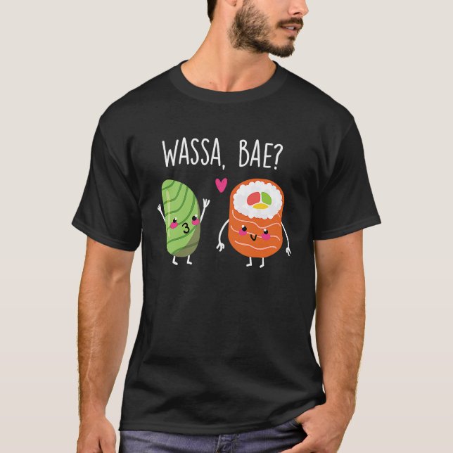 Camiseta Wassa Bae Sushi Casal Wasa (Frente)