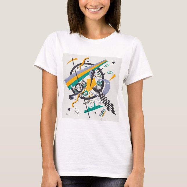 Camiseta Wassily Kandinsky Kleine Welten IV (Frente)