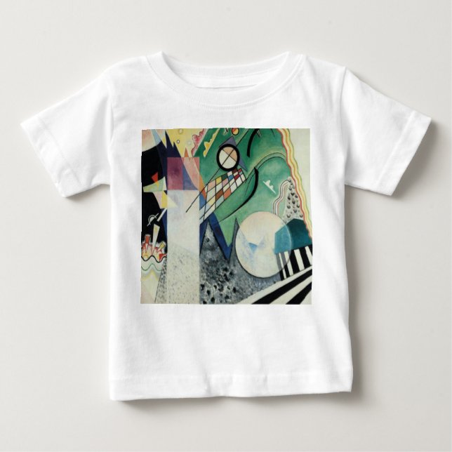 Camiseta Wassily Kandinsky Open Green (Frente)