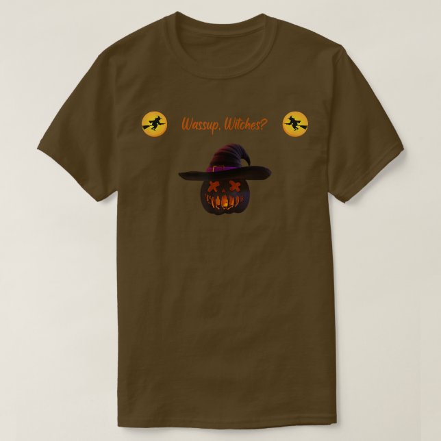Camiseta Wassup Witches (Frente do Design)