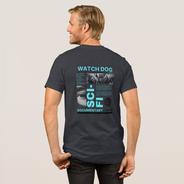 Camiseta Watch Dog Sci-Fi Tee (Voltar Cheio)