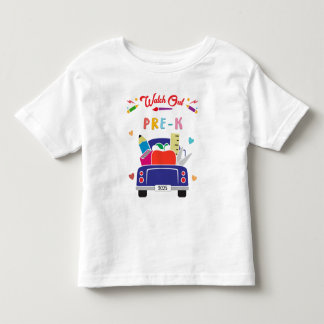 Camiseta Watch Out Pré-Escola para Crianças