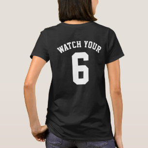 Camiseta Watch Your Six Back Print