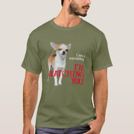 Camiseta Watchdog Chihuahua - Personalizável