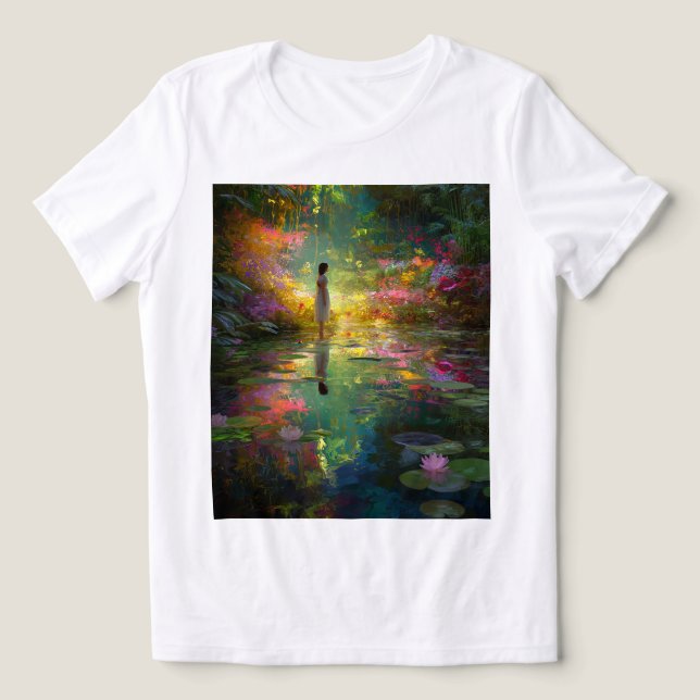 Camiseta Water Nymph By a Magic Pond (Design frontal)