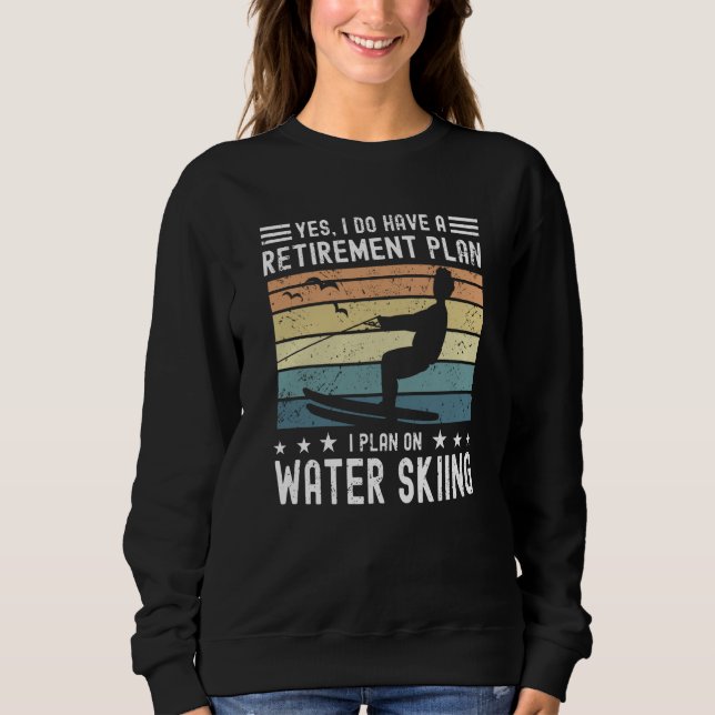 Camiseta Water Skier Retirement Saying Water Skiing (Frente)