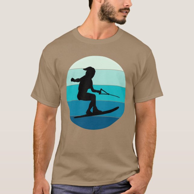 Camiseta Water Skiing Outr Water Sport family friend (Frente)