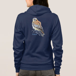 Camiseta Watercolor American Kestrel Falcon Bird Hawk