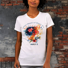Camiseta Watercolor celebra o Dia Internacional da Mulher