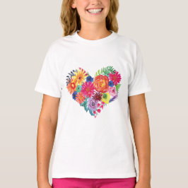 Camiseta Watercolor Floral Fiesta