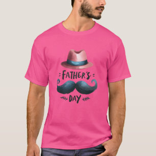 Camiseta Watercolor Happy Fathers Dayshirt Design