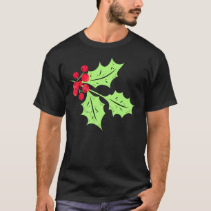 Camiseta Watercolor Holly Sai e Berries