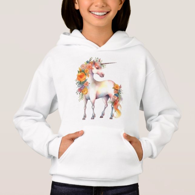 Camiseta Watercolor Unicorn (Frente)