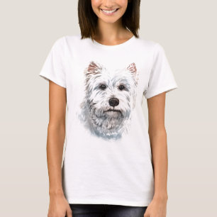 Camiseta Watercolor West Highland White Terrier