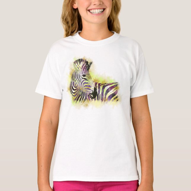 Camiseta Watercolor Zeba (Frente)