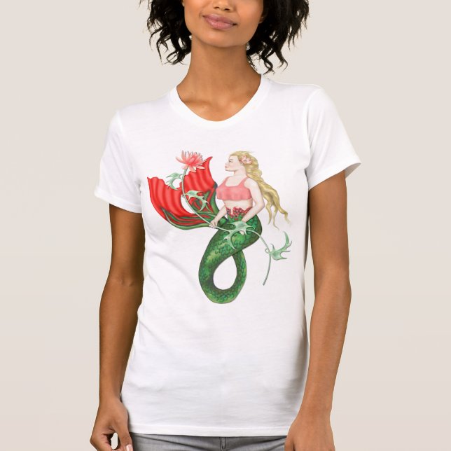 Camiseta Waterlily Mermaid Fantasy (Frente)