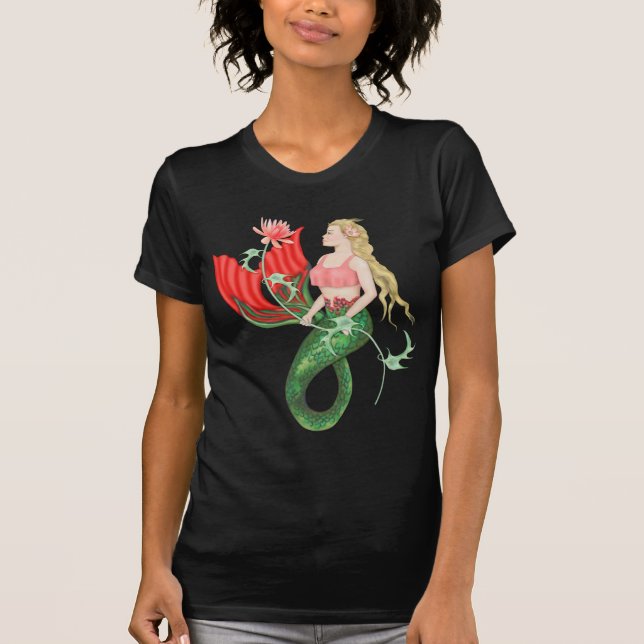 Camiseta Waterlily Mermaid Fantasy (Frente)