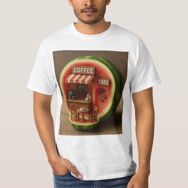 Camiseta Watermelon coffee (Frente)