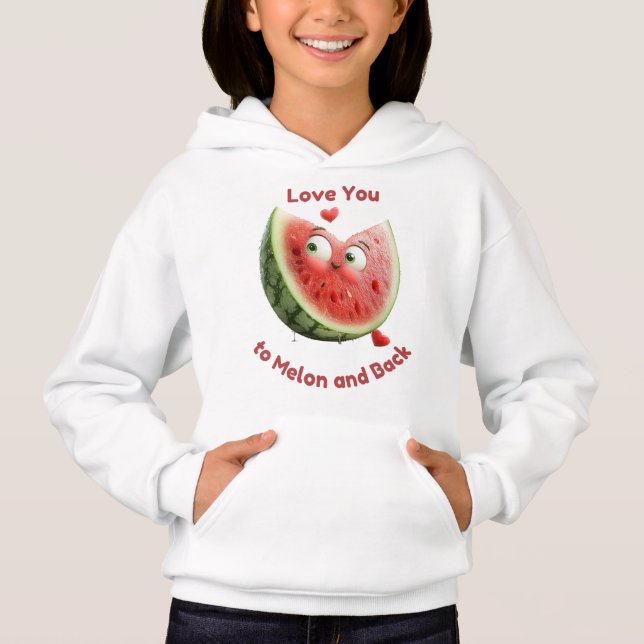 Camiseta Watermelon Love: Sweet & Juicy Heart (Frente)