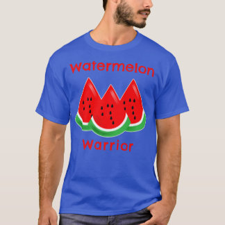 Camiseta Watermelon Warrior Sweet Summer Fruta Lover Vegan