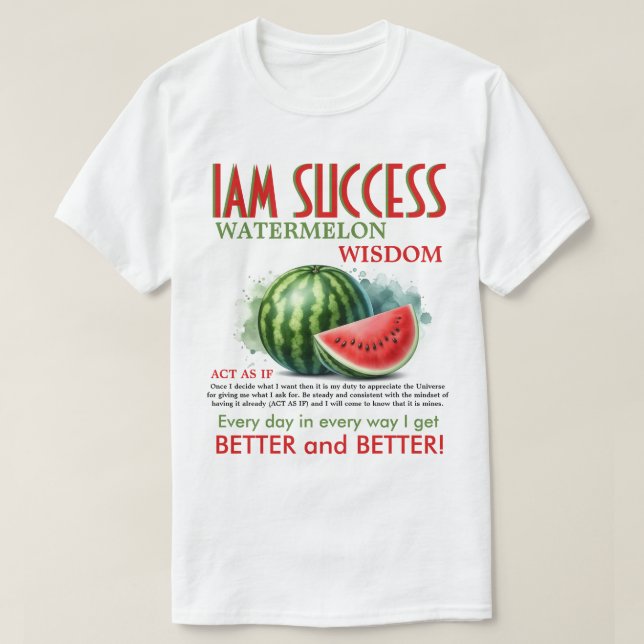 CAMISETA WATERMELON WISDOM (Frente do Design)