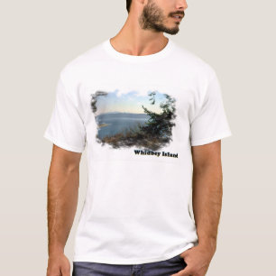 Camiseta Waterscape da ilha de Whidbey