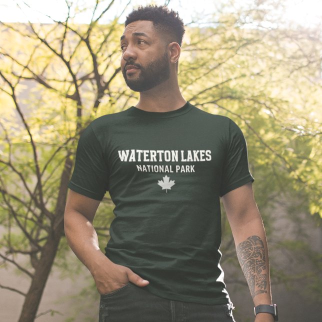 Camiseta Waterton Lakes National Park Alberta Canada (Criador carregado)
