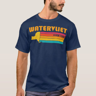 Camiseta Watervliet New York Vintage angustiou Souvenir