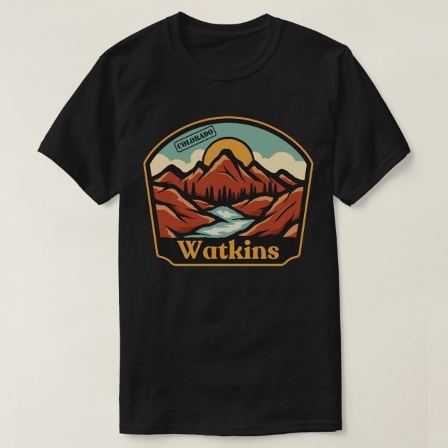 Camiseta Watkins, Colorado (Frente do Design)