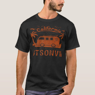 Camiseta Watsonville CA California - retro vintage surfing