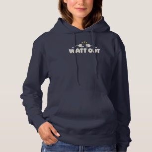 Camiseta WATT OUT Humor Elétrico Minimalista