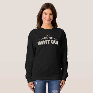 Camiseta WATT OUT Humor Elétrico Minimalista