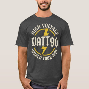Camiseta Watt - Tour mundial de alta voltagem 2025