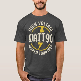 Camiseta Watt - Tour mundial de alta voltagem 2025