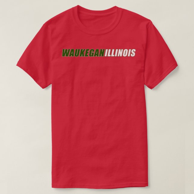 Camiseta Waukegan 1 (Frente do Design)