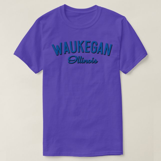 Camiseta Waukegan TShirt 4 (Frente do Design)