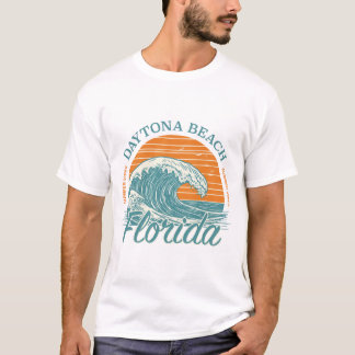Camiseta Wave Hello to Sunshine - Daytona Beach Retro Tee