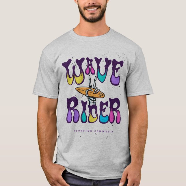 Camiseta Wave Rider (Frente)