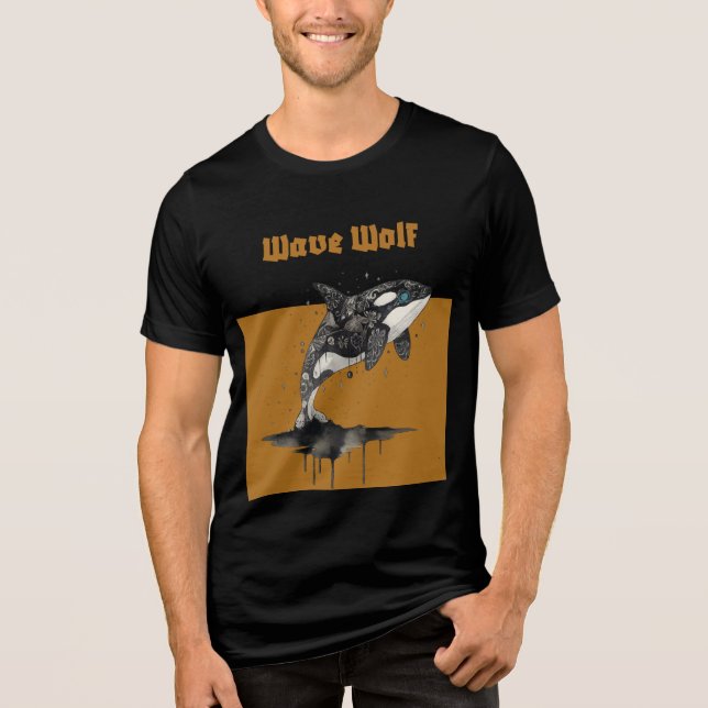 Camiseta Wave Wolf (Frente)